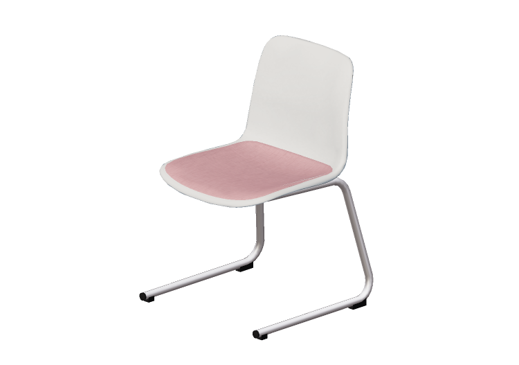 Sillas 3D - Silla con asiento de plástico - Cavaletti -... Sillas 3D - Silla con asiento de plástico - Cavaletti -...