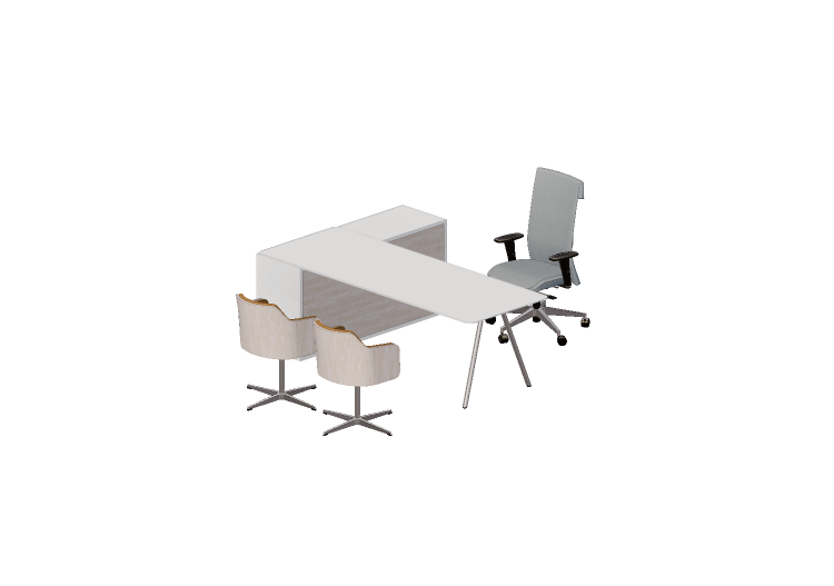 Sedie 3D - Composizione di sedie e tavoli - Cavaletti -... Sedie 3D - Composizione di sedie e tavoli - Cavaletti -...