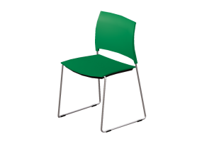3D Stühle - Stuhl mit Sitz-Teil aus Plastik - Cavaletti - Go - 34006