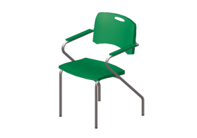 Sillas 3D - Silla con asiento de pl&aacute;stico - Cavaletti - Viva - 35007Z