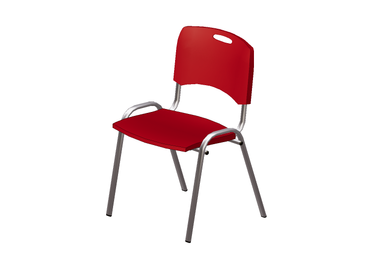 3D Stühle - Stuhl mit Sitz-Teil aus Plastik - Cavaletti -... 3D Stühle - Stuhl mit Sitz-Teil aus Plastik - Cavaletti -...