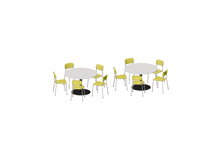 3D Chairs - Composition of chairs and tables - Cavaletti -... 3D Chairs - Composition of chairs and tables - Cavaletti -...