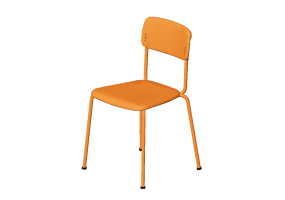 Chaises 3D - Chaise avec assise en plastique - Cavaletti - Joy - 41008 - Telha