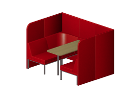 Poltronas 3D - Sof&aacute; de tela - Cavaletti - Talk - 36565 HB