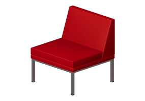 Fauteuil 3D - Canapé en tissu - Cavaletti - Talk - 36505