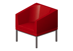 3D Sessel - Stoffsessel - Cavaletti - Talk - 36505