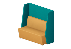 Poltronas 3D - Sof&aacute; em tecido - Cavaletti - Spin - HB