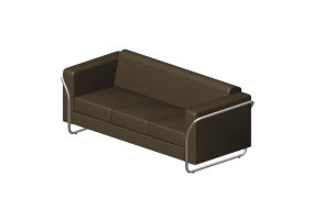 3D Sessel - Stoffsofa - Cavaletti - Box - 12205 - 3L