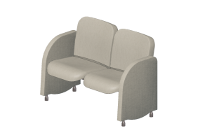 3D Sessel - Stoffsessel - Cavaletti - Box - 12004 - 2L