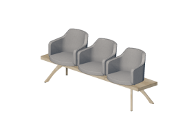 Poltronas 3D - Poltronas em tecido - Cavaletti - Duo - 36075 - 3L