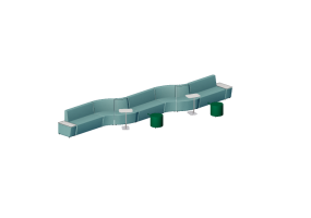 3D Sessel - Zusammensetzung von B&uuml;rost&uuml;hlen und Sofas - Cavaletti
