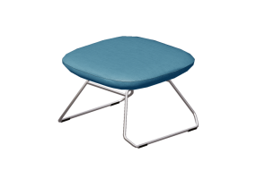 Poltrone 3D - Sgabello con seduta in tessuto - Cavaletti - Solo &ndash; 36102F