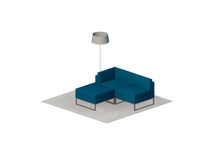 3D Arm Chairs - Composition of sofas and tables - Cavaletti... 3D Arm Chairs - Composition of sofas and tables - Cavaletti...
