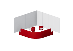 Fauteuil 3D - Composition de chaises et canap&eacute;s - Cavaletti - Create
