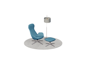 Poltrone 3D - Composizione di poltrone - Cavaletti - Refresh