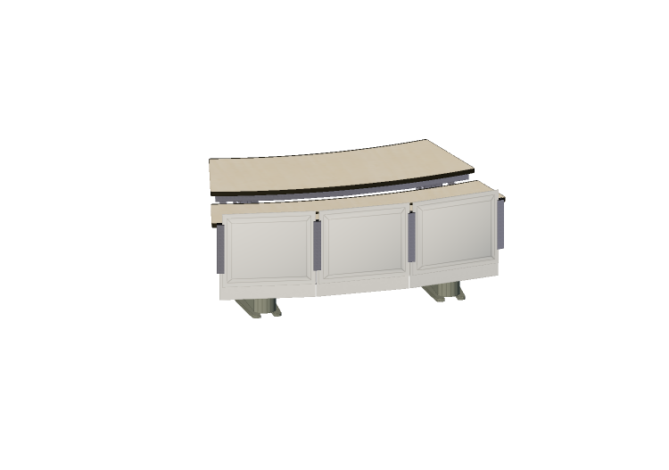办公桌 - Curved operator desk with motorized top - CGM - CGM 办公桌 - Curved operator desk with motorized top - CGM - CGM