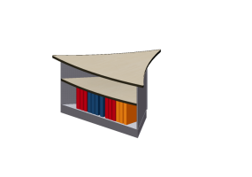 Scrivanie 3D - Scrivania operatore ad angolo - CGM - Admindesk