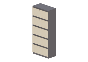 Biblioth&egrave;que 3D - Tiroirs de s&eacute;curit&eacute; du personnel - CGM