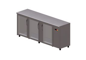 3D Furniture - Food refrigerator - Coreco - SBE 200