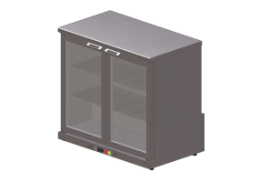 Meubles 3D - R&eacute;frig&eacute;rateur alimentaire - Coreco - ERH 250L