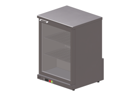 3D M&ouml;bel - K&uuml;hlschrank f&uuml;r Lebensmittel - Coreco - ERH 150L
