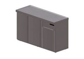 3D Furniture - Food refrigerator - Coreco - B 150