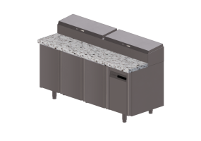 Meubles 3D - &Eacute;tabli r&eacute;frig&eacute;r&eacute; - Coreco - MFEI70
