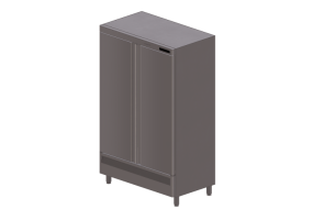 Muebles 3D - Refrigerador para alimentos - Coreco - ACR 12