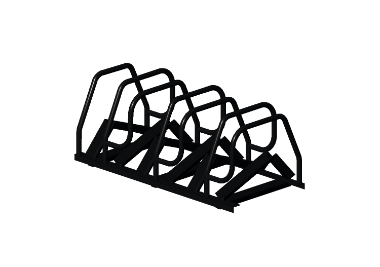 Accessori 3D - Portabiciclette versione doppia - Cyklos... Accessori 3D - Portabiciclette versione doppia - Cyklos...