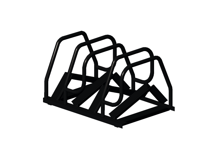 Accessori 3D - Portabiciclette versione doppia - Cyklos -... Accessori 3D - Portabiciclette versione doppia - Cyklos -...