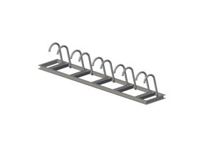 3D Accessories - Single version bicycle rack - Cyklos - Zeta - 300012