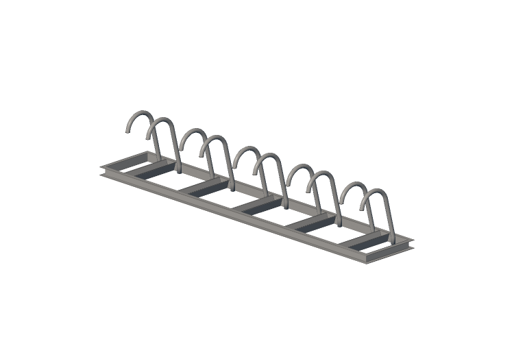 Acessórios 3D - Suporte para uma bicicleta - Cyklos - Zeta... Acessórios 3D - Suporte para uma bicicleta - Cyklos - Zeta...