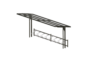 Accessori 3D - Parcheggio coperto per biciclette - Cyklos - Kappa - 300745