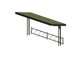 3D Accessories - Covered parking for bicycles - Cyklos - Kappa - 313043