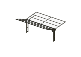 Accessoires 3D - Abri pour v&eacute;los - Cyklos - Ypsilon - 313347