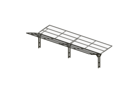 Accesorios 3D - Estacionamiento cubierto para bicicletas - Cyklos - Ypsilon - 313359