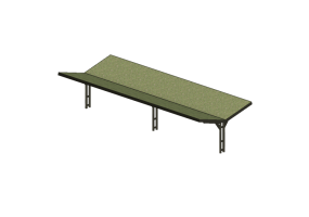 Acess&oacute;rios 3D - Estacionamento coberto para bicicletas - Cyklos - Ypsilon - 313364