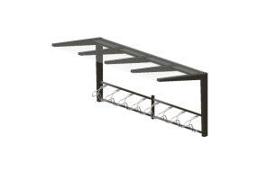 Acess&oacute;rios 3D - Estacionamento coberto para bicicletas - Cyklos - Light