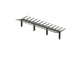 Acess&oacute;rios 3D - Estacionamento coberto para bicicletas - Cyklos - Light