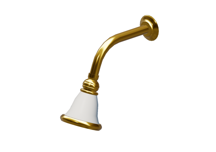 Canillas 3D - Cabeza de ducha de pared - Deca -... Canillas 3D - Cabeza de ducha de pared - Deca -...