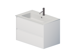 Meubles 3D - Meuble avec lavabo et robinet - Dekker – Veneto – 180206/180593/256001