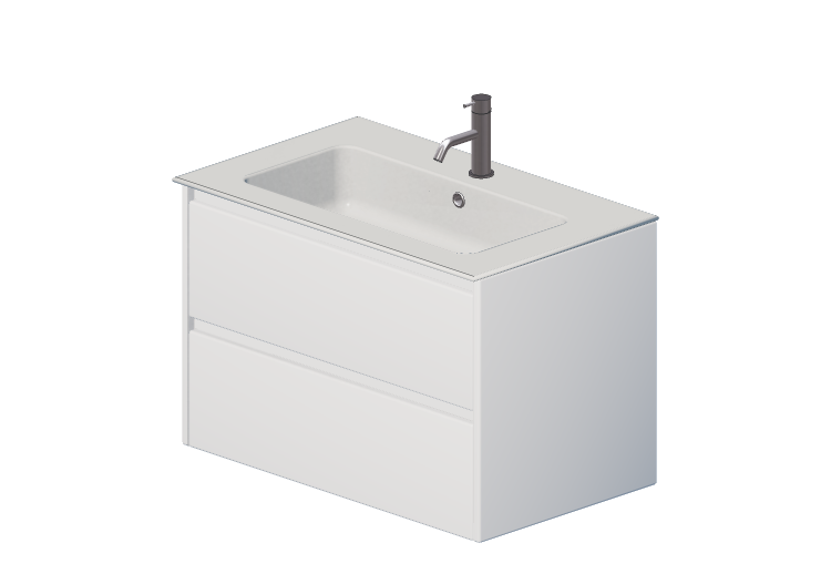 Muebles 3D - Mueble con lavabo y grifo - Dekker – Veneto –... Muebles 3D - Mueble con lavabo y grifo - Dekker – Veneto –...