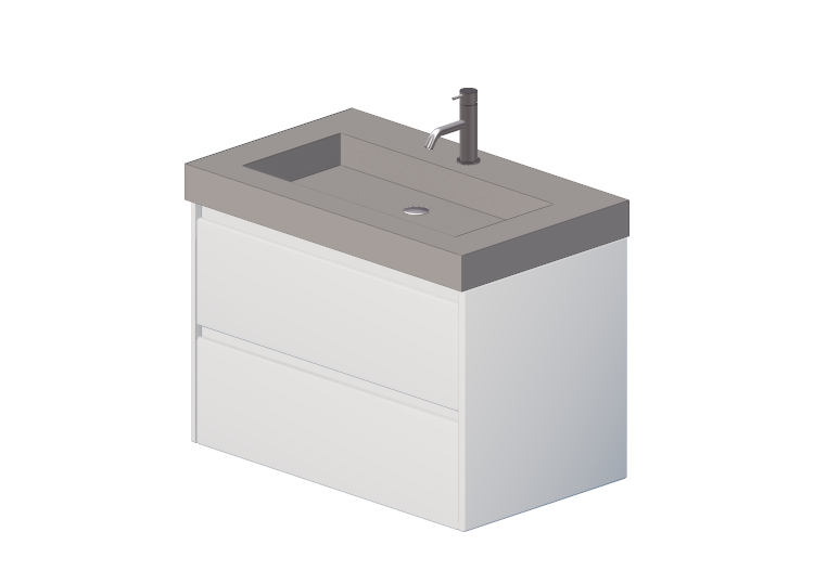 3D Furniture - Wash basin cabinet with faucet - Dekker –... 3D Furniture - Wash basin cabinet with faucet - Dekker –...