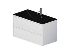 Muebles 3D - Mueble con lavabo y grifo - Dekker – Veneto – 180206/180299/256001