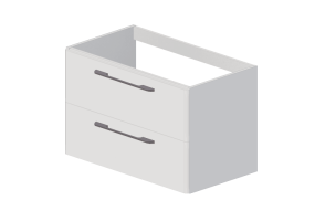 3D M&ouml;bel - Waschbeckenunterschrank - Dekker - Klea - 150022