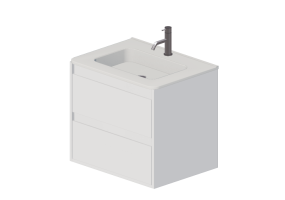 Mobili 3D - Mobile con lavabo e rubinetto - Dekker – Desire – 150660/150026/256001