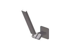 Torneiras 3D - Chuveiro com suporte - Dekker &ndash; 256137