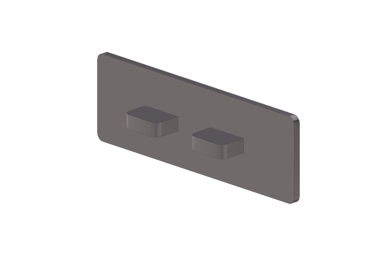 Torneiras 3D - Misturador termostático de parede – Dekker –... Torneiras 3D - Misturador termostático de parede – Dekker –...