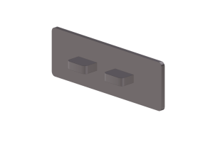 3D Taps - Wall thermostat mixer - Dekker &ndash; 256139