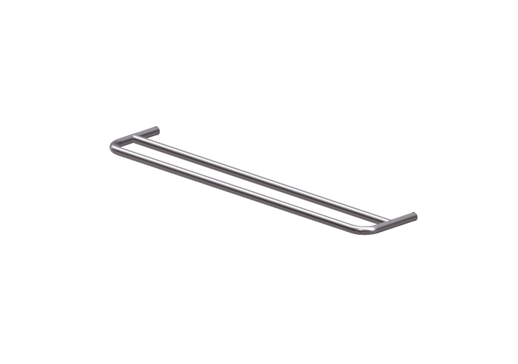 Acessórios 3D - Toalheiro duplo de 60cm - Dekker – 255033 -... Acessórios 3D - Toalheiro duplo de 60cm - Dekker – 255033 -...
